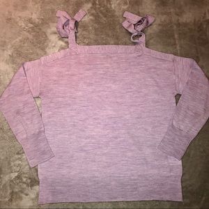 J. Crew sweater with shoulder ties